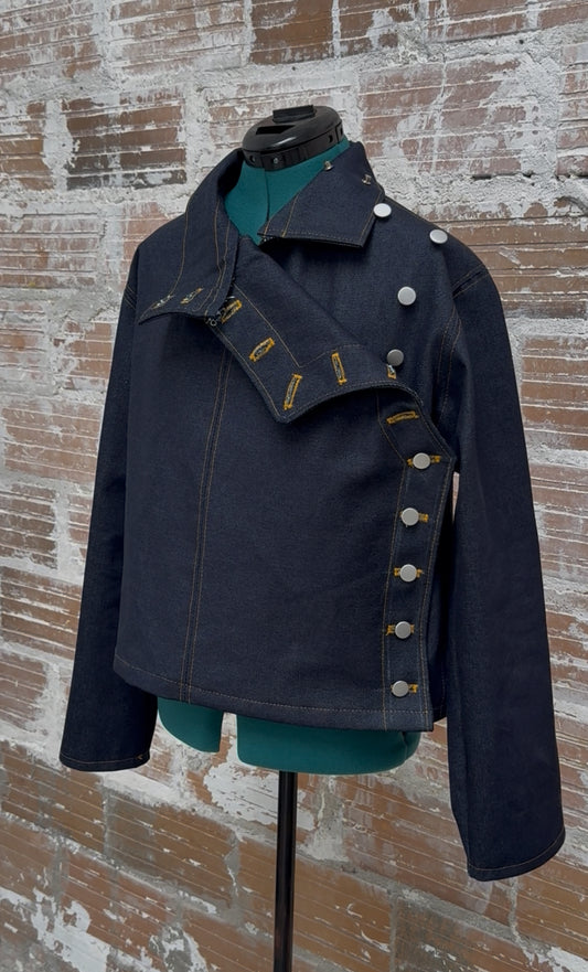 Denim Fencing Jacket