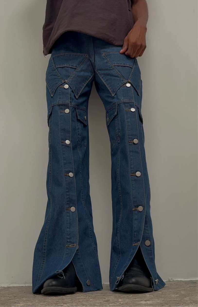 Denim Jacket Pants
