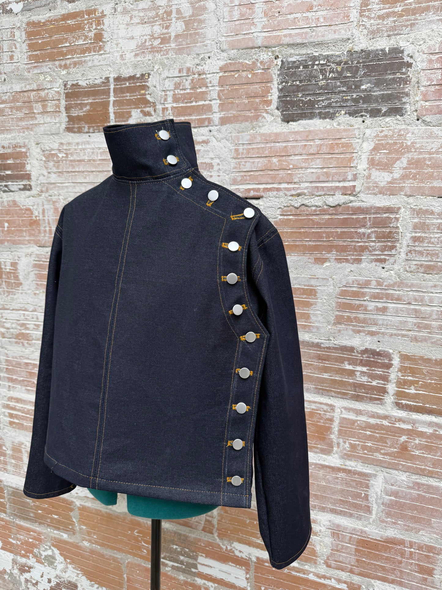 Denim Fencing Jacket