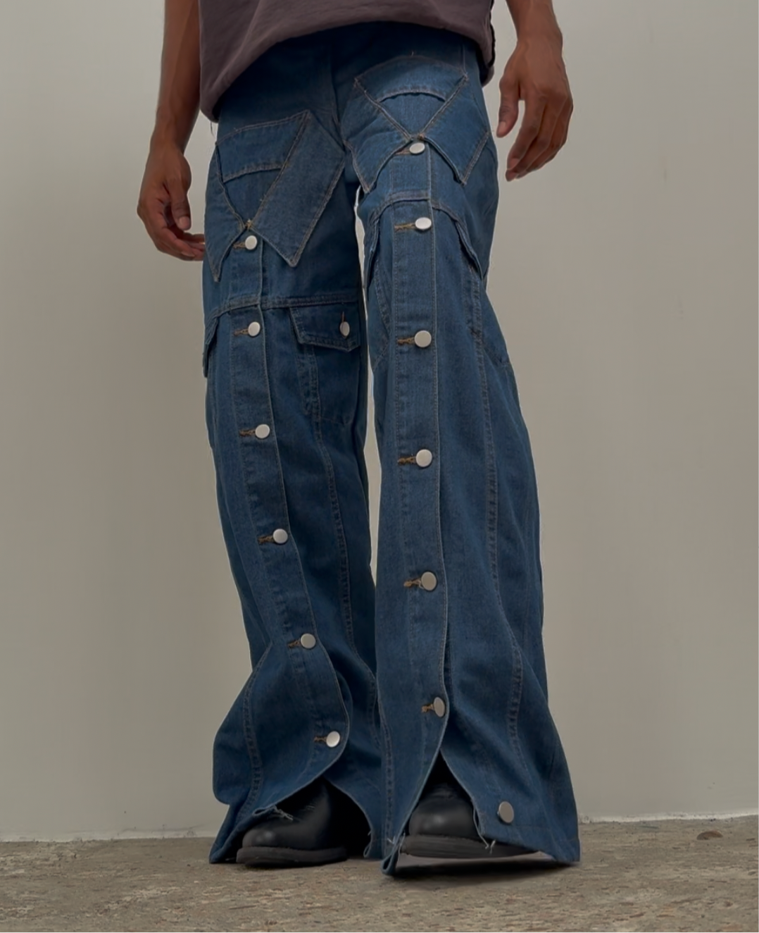 Denim Jacket Pants