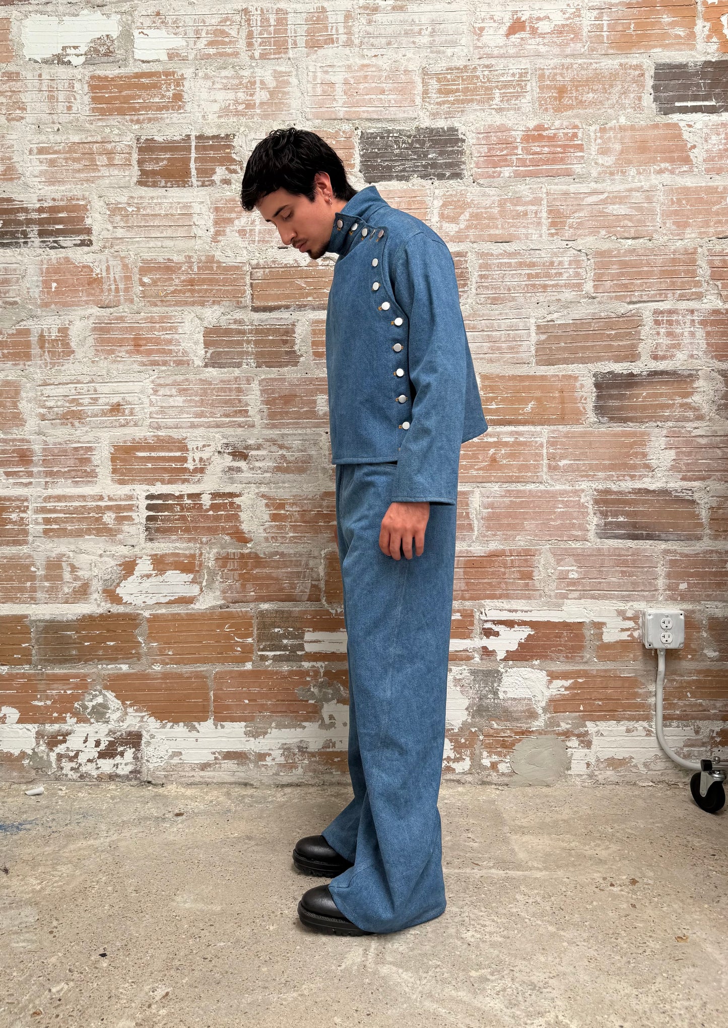 Denim Fencing Jacket