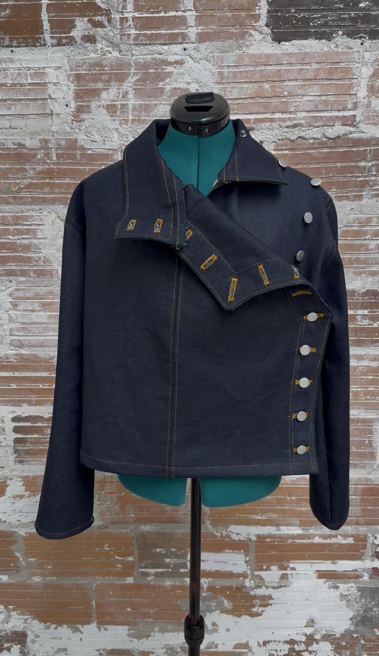 Denim Fencing Jacket